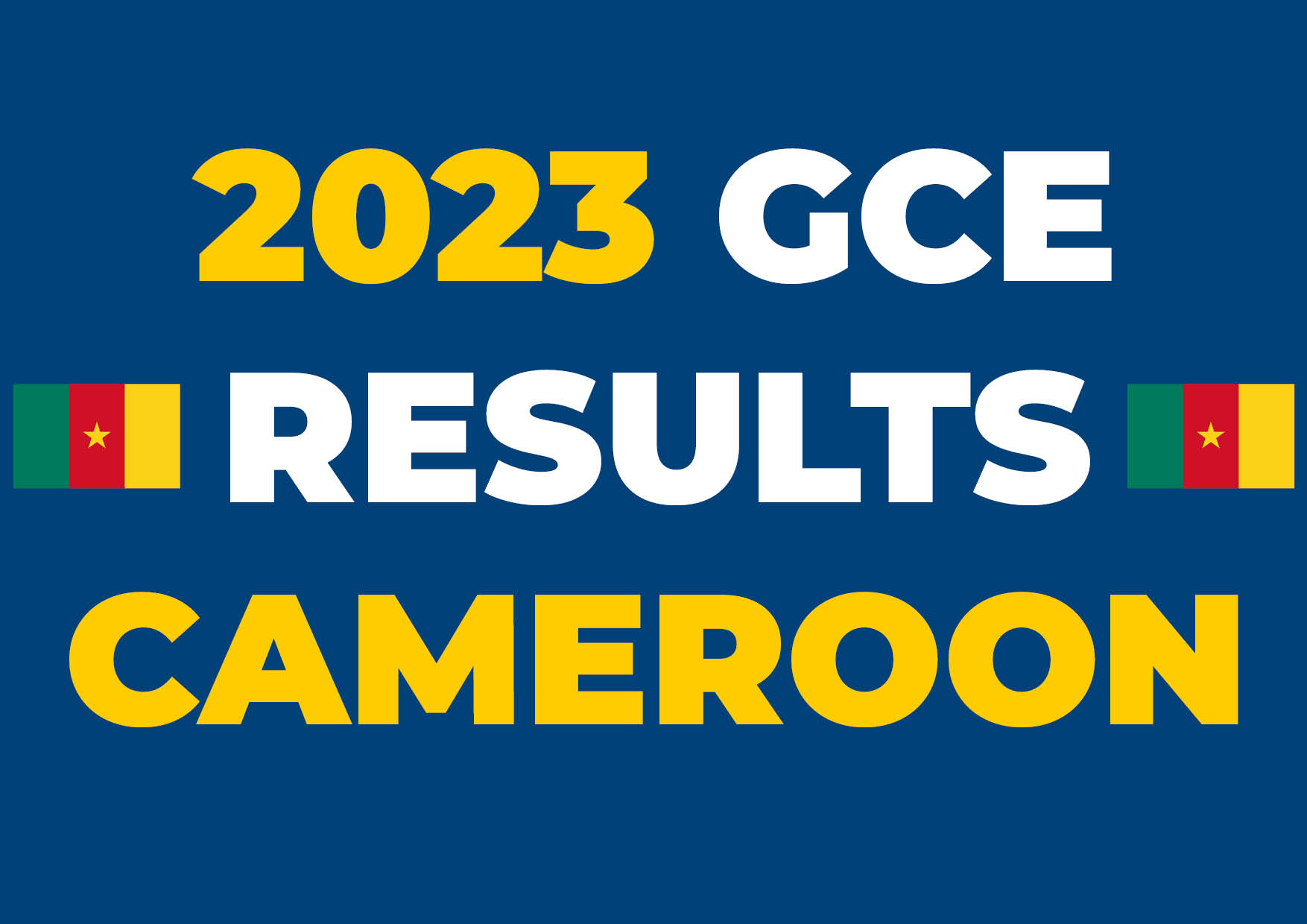 GCE Results 2023