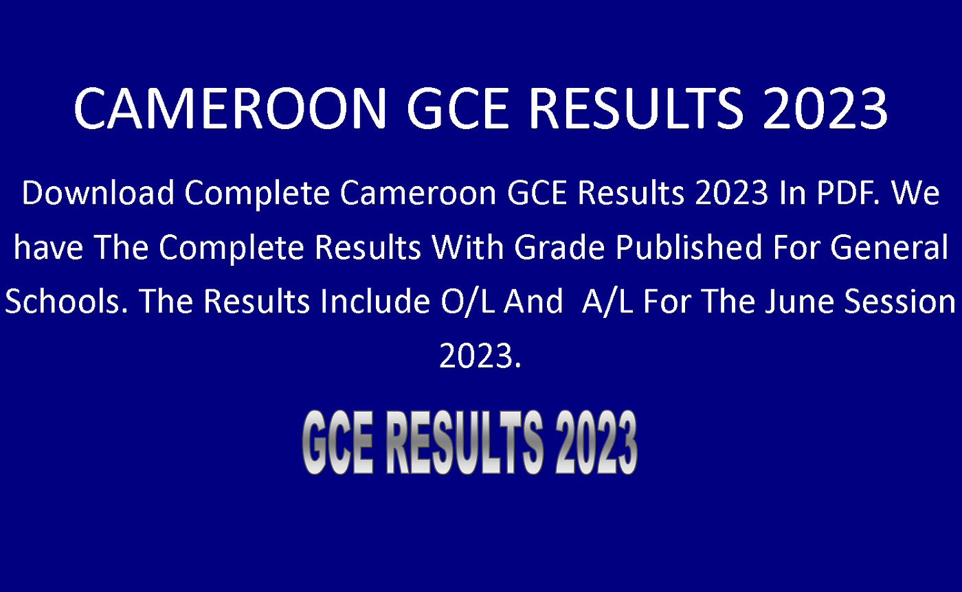 Ordinary Level O L Complete GCE Results 2023