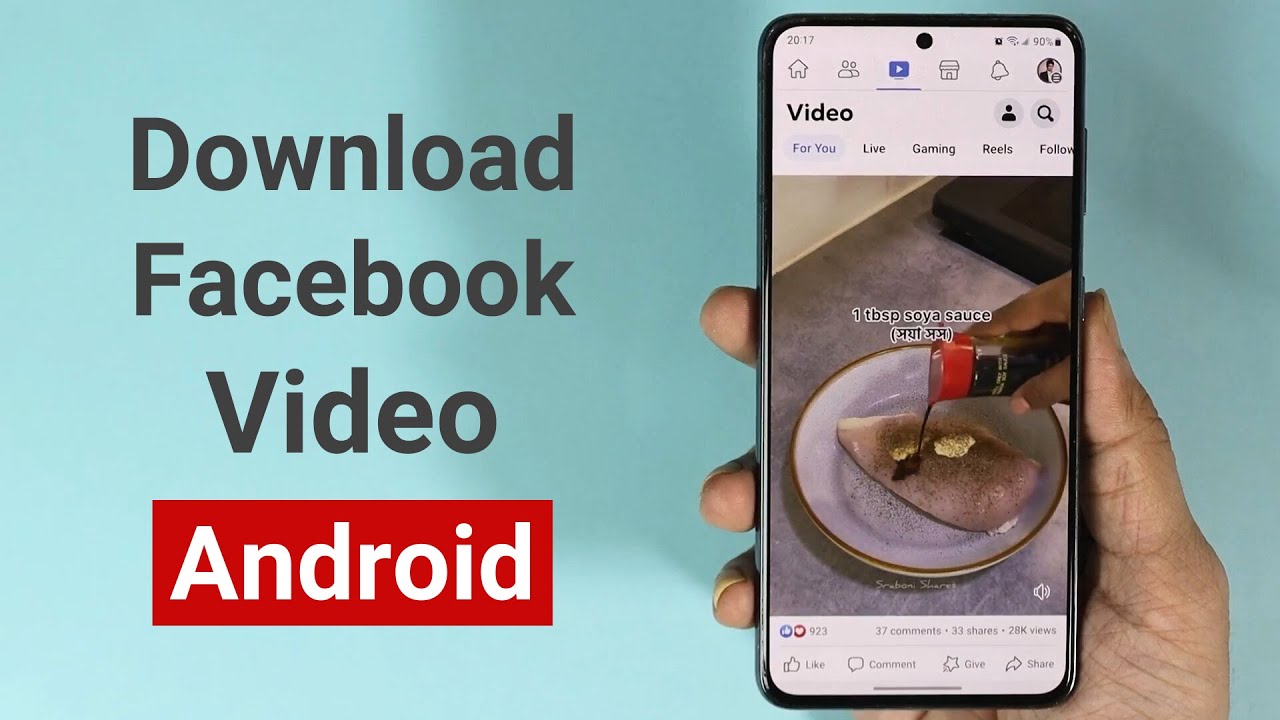 How to download Facebook videos using android devices