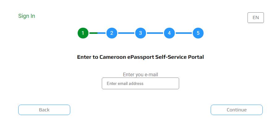 apply and register passport online in cameroon