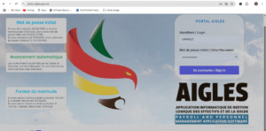 AIGLES Monthly Payslip Download
